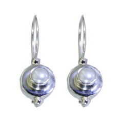 Pearl-Egyptian-Kennedy-multiple-Dangle-White-Sterling-Silver-Earring
