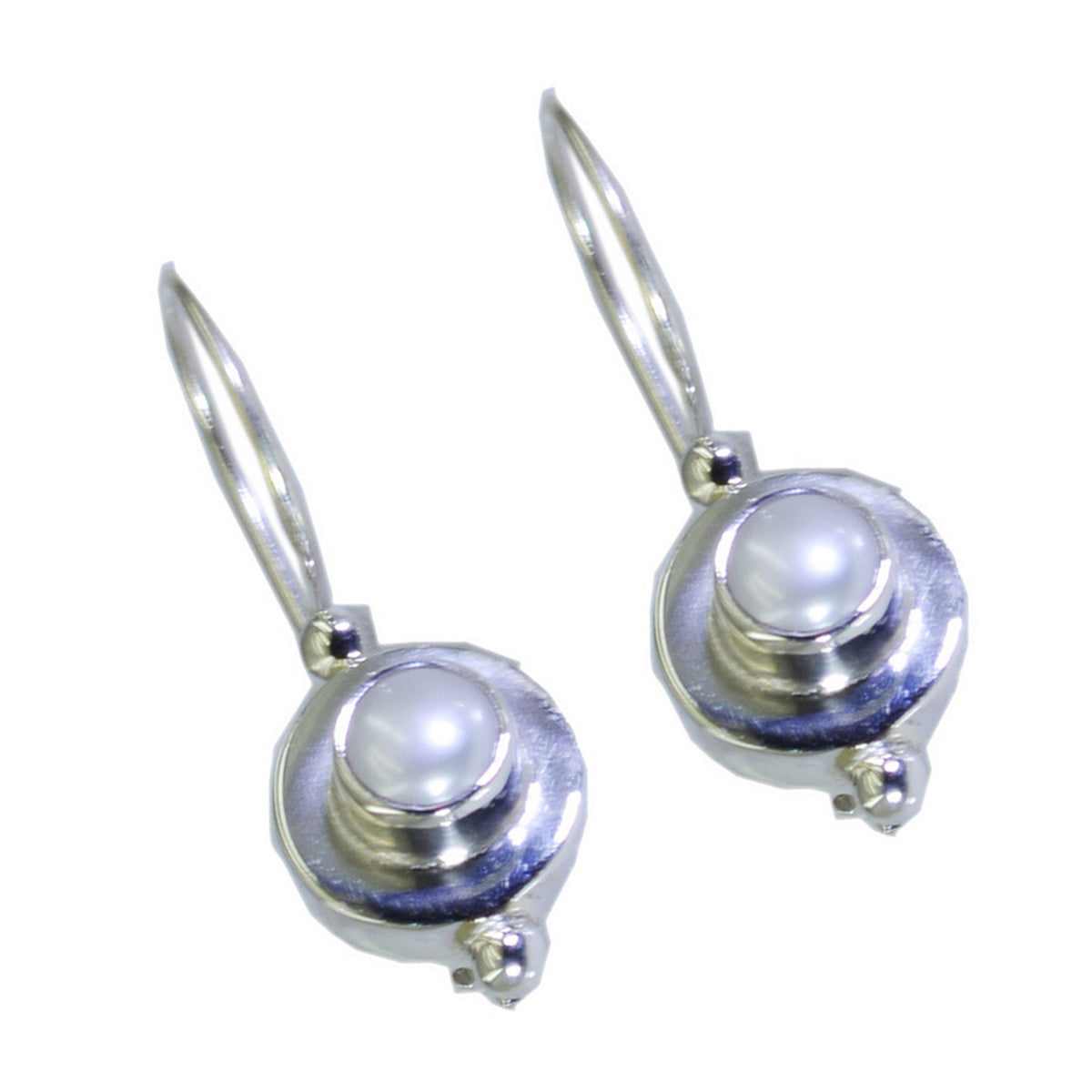 Pearl-Egyptian-Kennedy-multiple-Dangle-White-Sterling-Silver-Earring