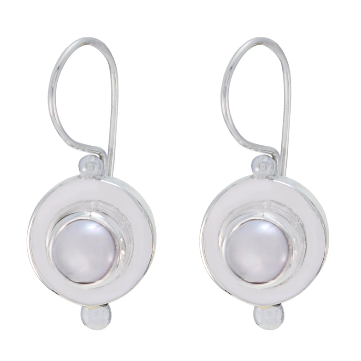 Pearl-American-Laura-multiple-Dangle-White-925-Sterling-Silver-Earring メイン画像
