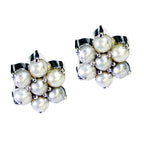 Pearl-Italian-Laura-multiple-Stud-White-92.5-Silver-Earring