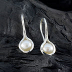 Pearl-French-Laura-Solitaire-Dangle-White-Sterling-Silver-Earring