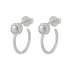 Pearl-Korean-Julia-Solitaire-Stud-White-925-Sterling-Silver-Earring