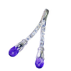 Amethyst Featherlight Australian 925 Silver multiple Andrea Glamorous Purple Pendant Jewelry