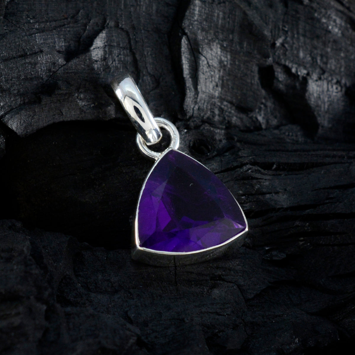 Amethyst Dainty Mexican Silver Solitaire Sara Romantic Purple Pendant Jewelry