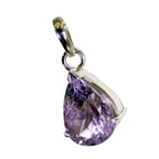 Amethyst Eye-catching Spanish 925 Silver Solitaire Teresa Luxurious Purple Pendant Jewelry