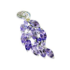 Amethyst Classic Egyptian Silver multiple Noelia Cocktail Purple Pendant Jewelry