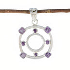 Amethyst Statement Latin American Sterling Silver multiple Purple Pendant