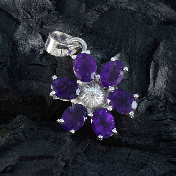 Amethyst Tiny American 925 Silver multiple Isabelle Sophisticated Purple Pendant Jewelry
