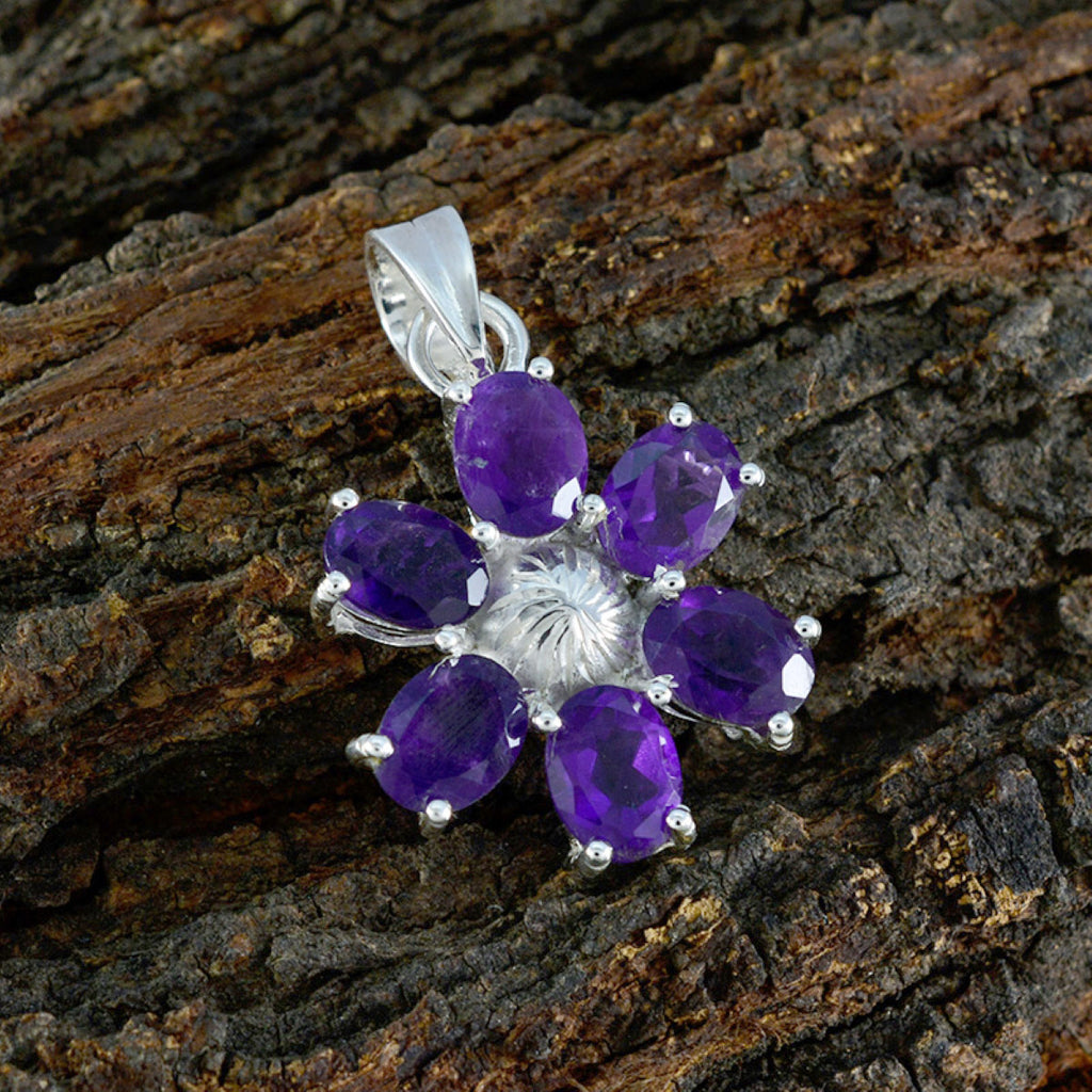 Amethyst Tiny American 925 Silver multiple Isabelle Sophisticated Purple Pendant Jewelry