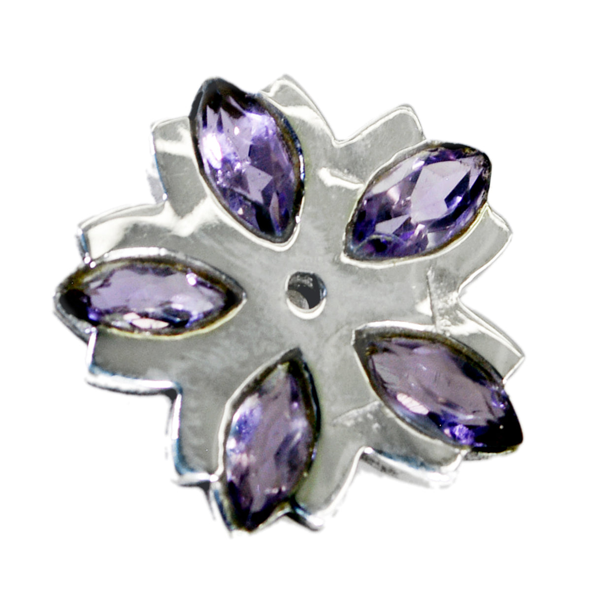 Amethyst Edgy Latin American 925 Silver multiple Nella Engagement Purple Pendant Jewelry