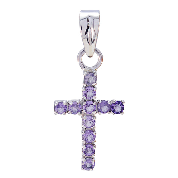 Amethyst Delicate Latin American 92.5 Silver multiple Autumn Love Purple Pendant Jewellery