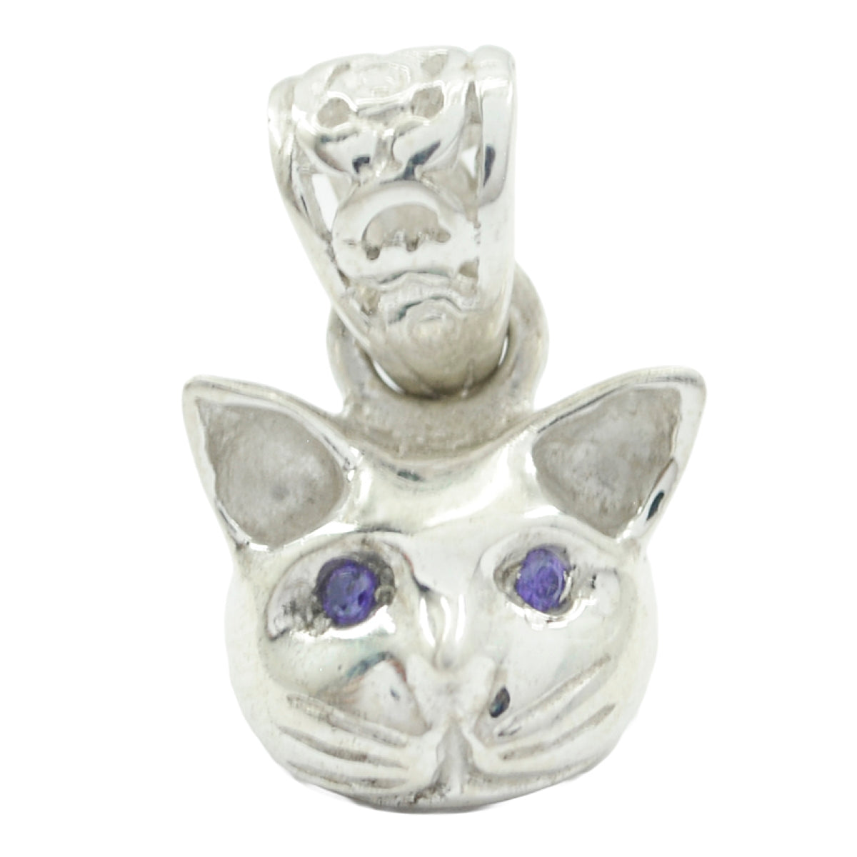 Amethyst Tiny Mexican Silver multiple Purple Pendant Главное изображение товара