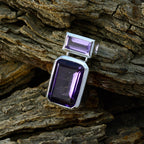 Amethyst Whisper-thin Latin American Sterling Silver Toi et Moi Zoe Armor Purple Pendant Jewellery