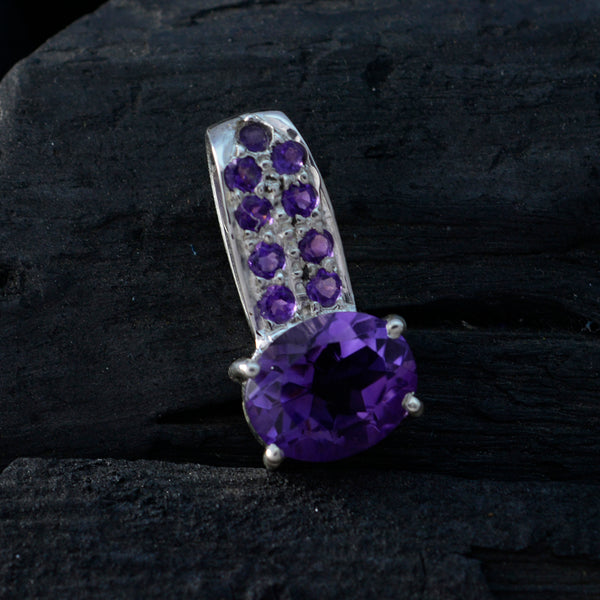 Amethyst Delicate African Silver multiple Tereza Modern Purple Pendant Jewelry