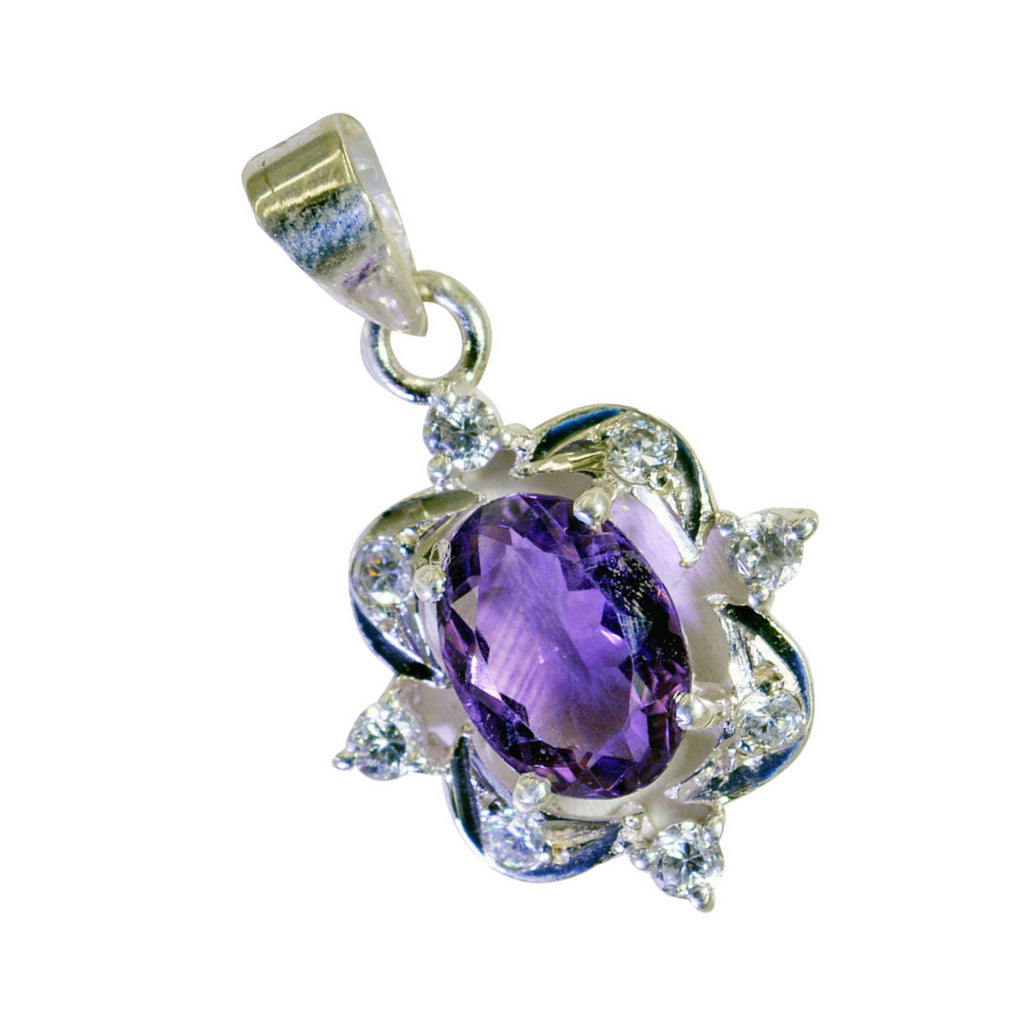 Amethist Featherlight Australisch 925 Zilver meervoudige Zoe bruiloft Paarse Hanger Sieraden