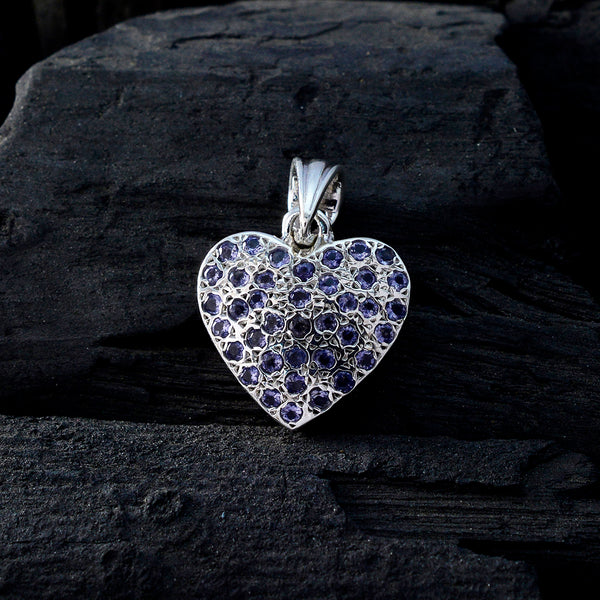 Amethyst Delicate Indian Silver multiple Angel Sophisticated Purple Pendant Jewelry