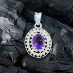 Amethyst Edgy Middle Eastern 925 Silver multiple Sara Feminine Purple Pendant Jewelry