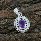 Amethyst Edgy Middle Eastern 925 Silver multiple Sara Feminine Purple Pendant Jewelry