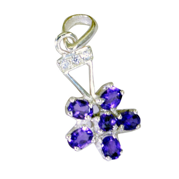 Amethyst Tiny Middle Eastern 925 Silver multiple Valentina Graceful Purple Pendant Jewelry