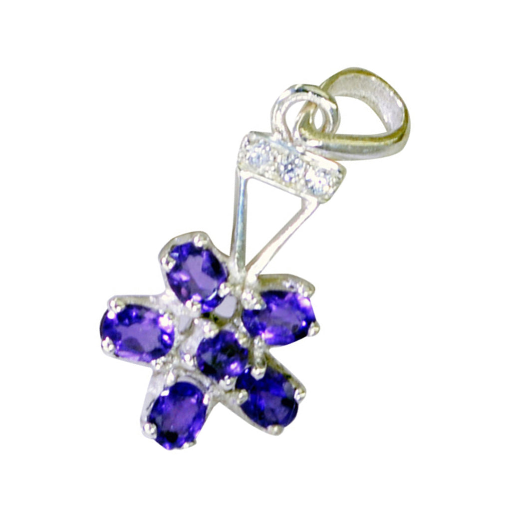 Amethyst Tiny Middle Eastern 925 Silver multiple Valentina Graceful Purple Pendant Jewelry
