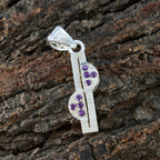 Amethyst Featherlight Australian 92.5 Silver multiple Addison Luxurious Purple Pendant Jewellery