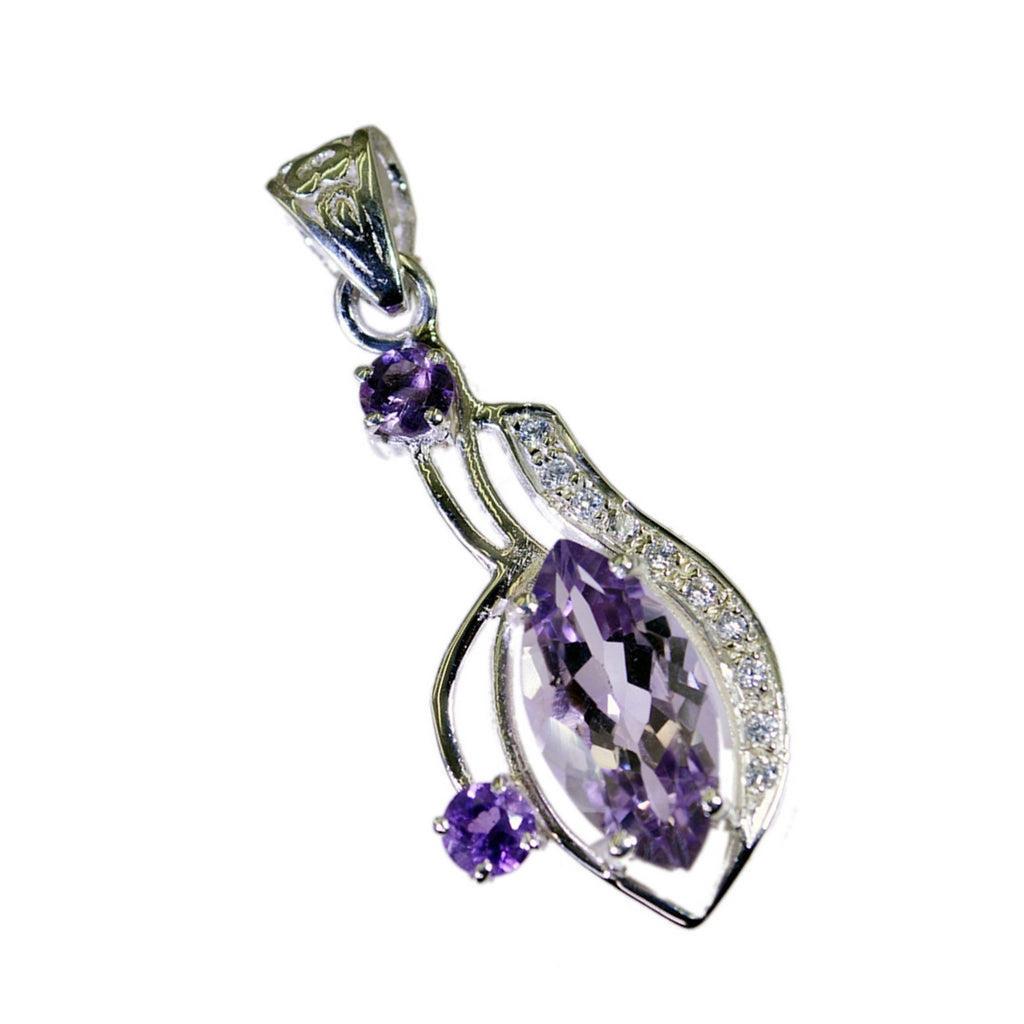 Amethyst Tiny Middle Eastern 925 Silver multiple Amelia Armor Purple Pendant Jewelry