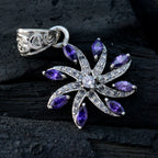 Amethyst Delicate Australian 92.5 Silver multiple Emma Sophisticated Purple Pendant Jewellery