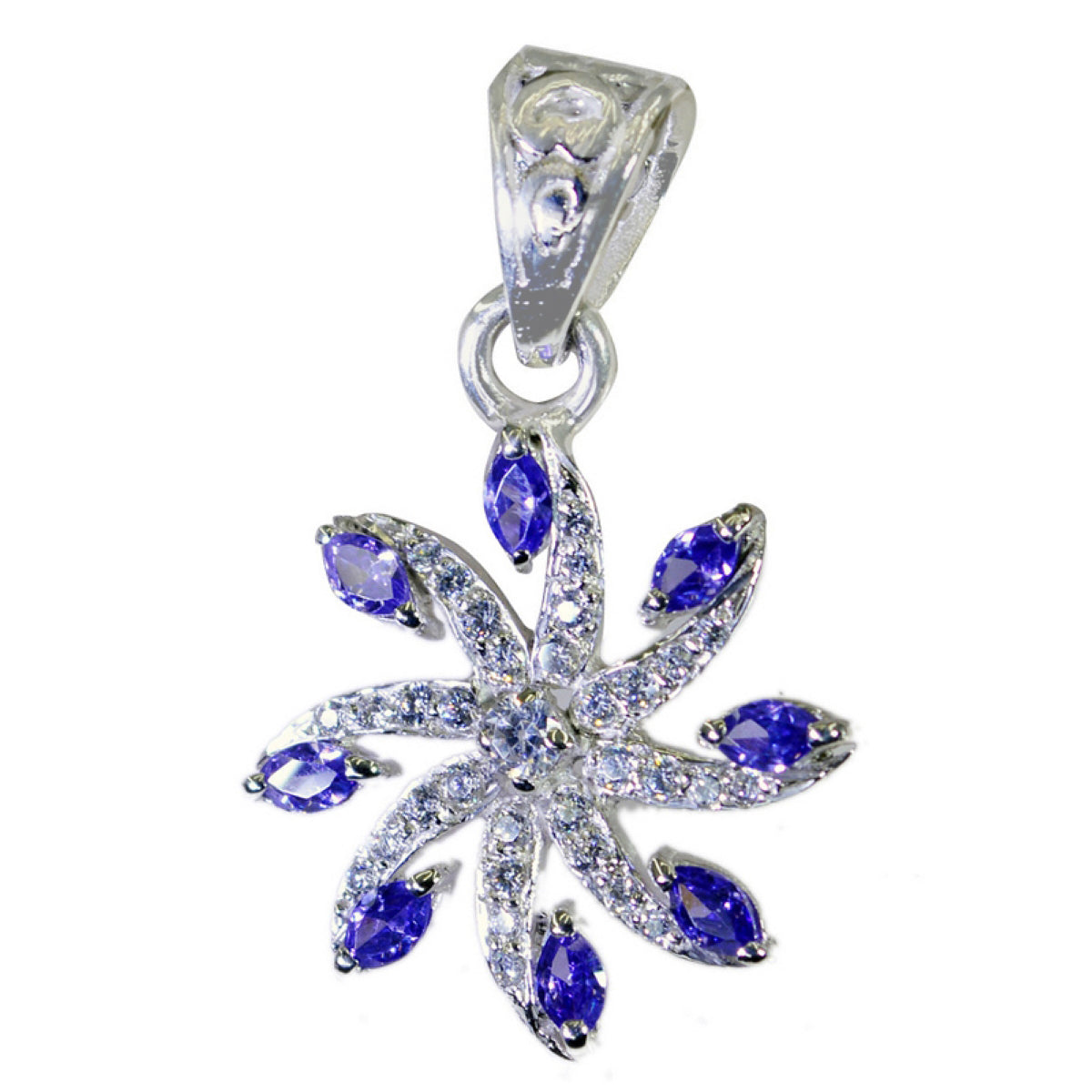 Amethyst Delicate Australian 92.5 Silver multiple Emma Sophisticated Purple Pendant Jewellery