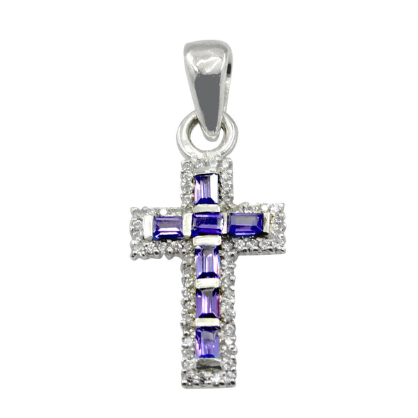 Amethyst Whisper-thin African Sterling Silver multiple Purple Pendant
