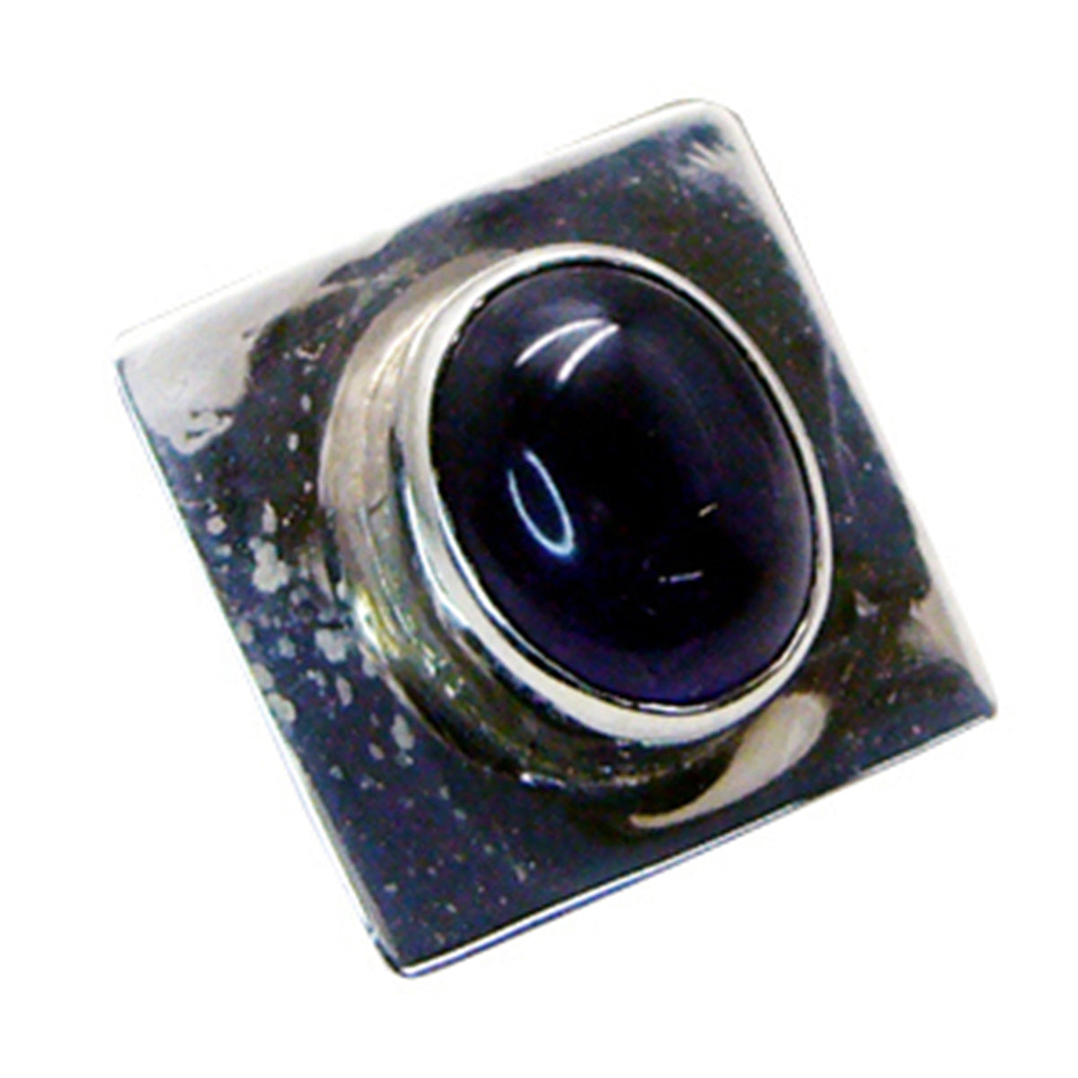 Black Onyx Dainty Spanish Silver Solitaire Agustina Cocktail Black Pendant Jewelry