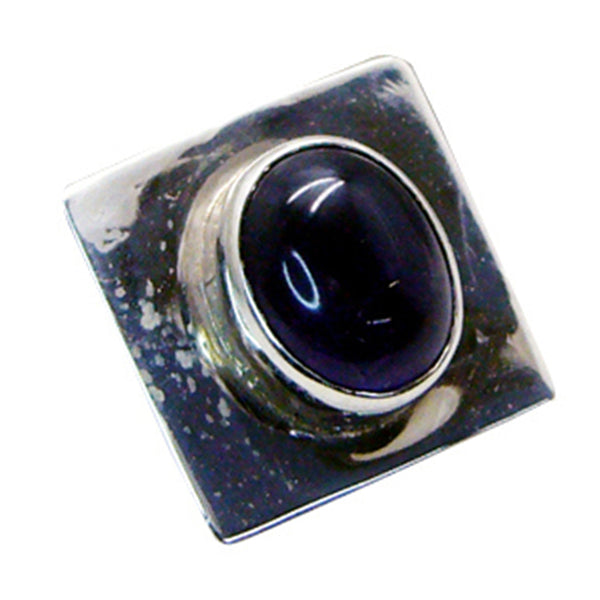 Black Onyx Dainty Spanish Silver Solitaire Agustina Cocktail Black Pendant Jewelry
