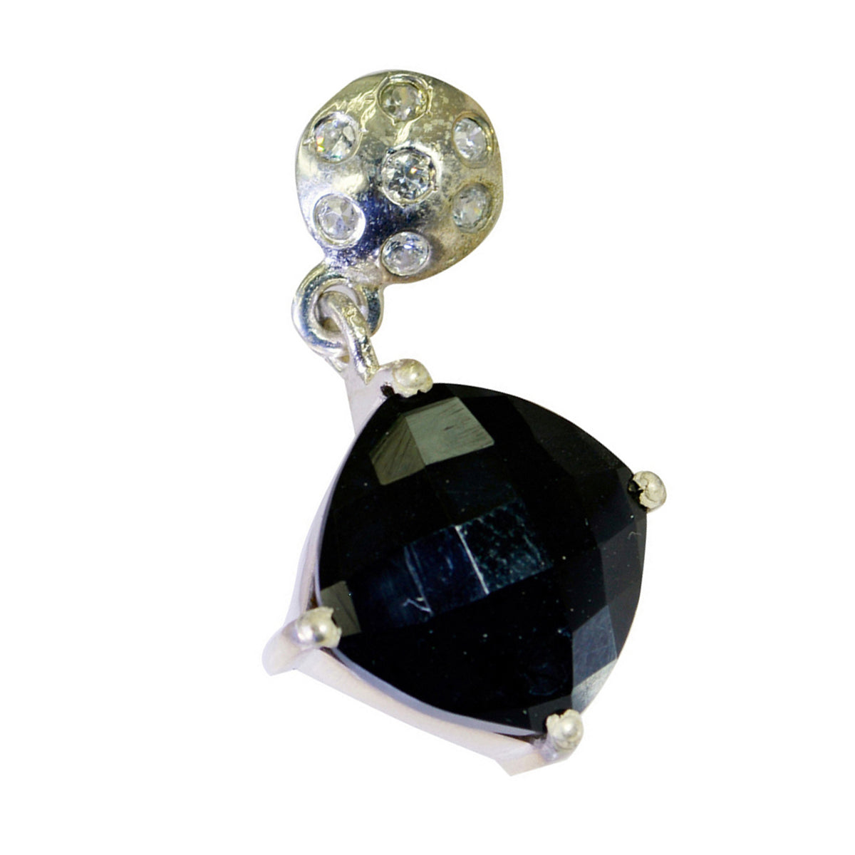 Black Onyx Tiny Australian 92.5 Silver multiple Micaela Cocktail Black Pendant Jewellery