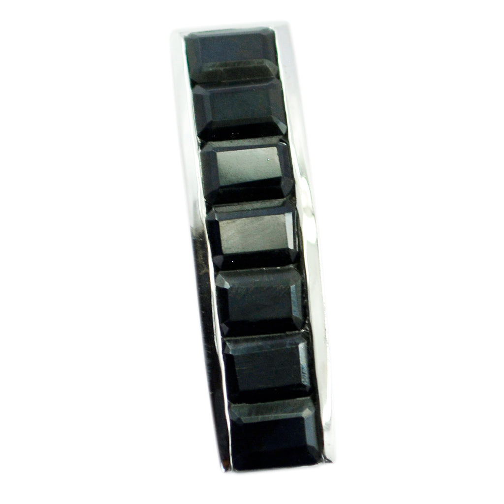 Black Onyx Minimal Latin American 925 Silver multiple Black Pendant
