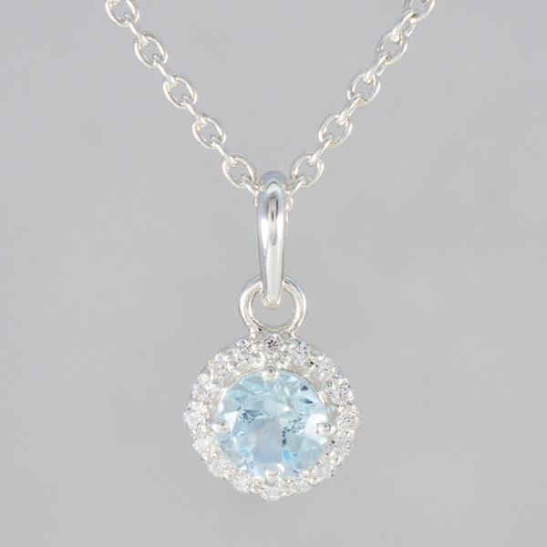 Blue Topaz Featherlight Indian Sterling Silver multiple Siti Fairytale Blue Pendant Jewellery