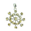 Citrine Eye-catching Mexican 92.5 Silver multiple Yellow Pendant