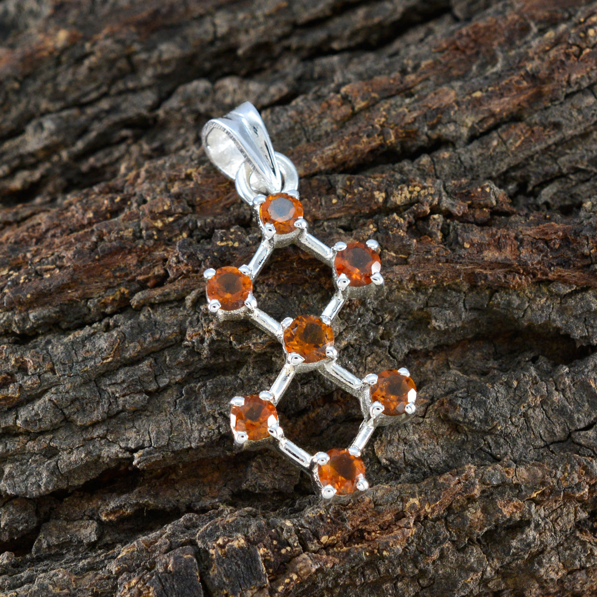 Citrine Whisper-thin Mexican Silver multiple Micaela Armor Yellow Pendant Jewelry