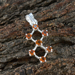 Citrine Whisper-thin Mexican Silver multiple Micaela Armor Yellow Pendant Jewelry