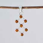 Citrine Whisper-thin Mexican Silver multiple Micaela Armor Yellow Pendant Jewelry