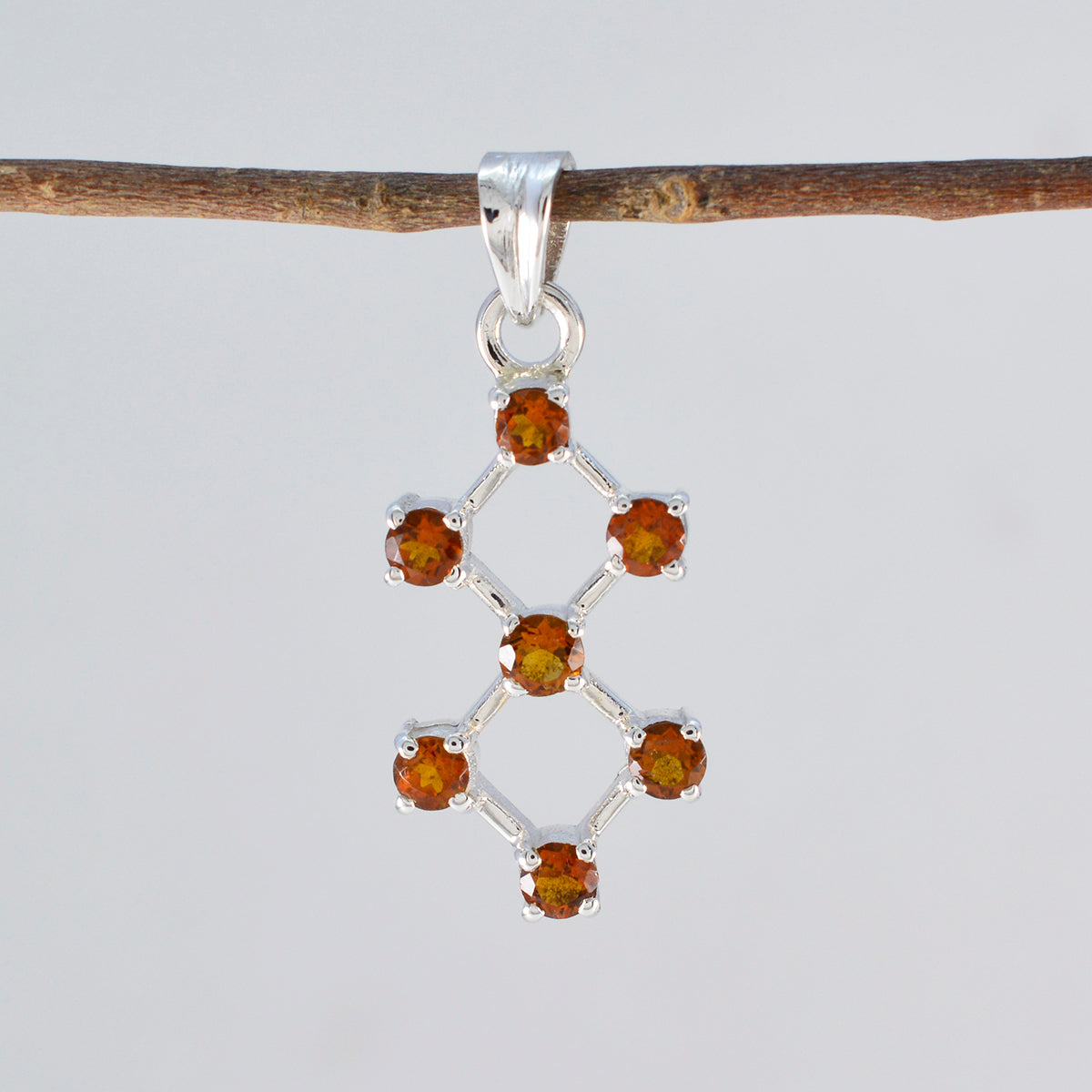 Citrine Whisper-thin Mexican Silver multiple Micaela Armor Yellow Pendant Jewelry