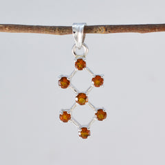 Citrine Whisper-thin Mexican Silver multiple Micaela Armor Yellow Pendant Jewelry