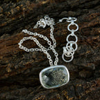 Green Amethyst Classic Spanish 925 Silver Solitaire Abigail Fairytale Green Pendant Jewelry