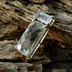 Green Amethyst Elegant Korean 925 Silver Toi et Moi Chen wedding Green Pendant Jewelry