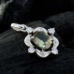 Green Amethyst Dainty Middle Eastern Sterling Silver multiple Agustina Romantic Green Pendant Jewellery