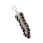Garnet Tiny American Silver multiple Julia Glamorous Red Pendant Jewelry
