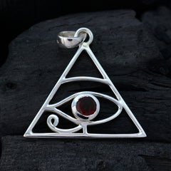 ガーネット ウィスパーシン スペイン製 925 シルバー ソリティア フロレンシア ロープワイヤー レッド ペンダント ジュエリー