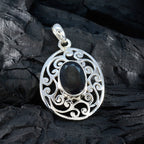 Garnet Classic Spanish 92.5 Silver Solitaire Emily Geometric Red Pendant Jewellery