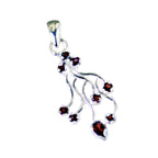 Garnet Essential Latin American Sterling Silver multiple Rebeca Graceful Red Pendant Jewellery