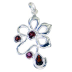 Garnet Tiny American 92.5 Silver multiple Harper Feminine Red Pendant Jewellery