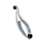 Garnet Featherlight Latin American Sterling Silver Toi et Moi Sarah Love Red Pendant Jewellery