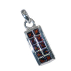 Garnet Essential Egyptian 925 Silver multiple Amanda Sophisticated Red Pendant Jewelry